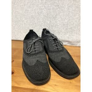 Cole Haan 2 Zero Grand Men's Size 13 Gray Oxford Stitchlite Shoes Wingtip C27563